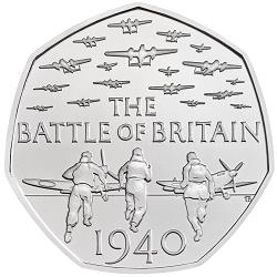 collectable 50p battle of britain