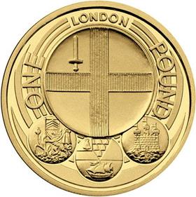 UK 2010 City of London £1