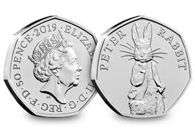 2019 UK Peter Rabbit CERTIFIED BU 50p