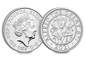 2021 UK Alfred the Great CERTIFIED BU £5