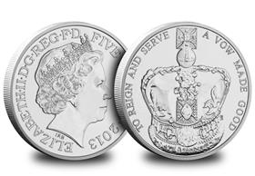 2013 Coronation 60th Anniversary £5