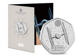 UK 2024 Star Wars TIE Fighter BU 50p