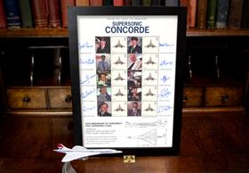 The Concorde Signed Collectors Frame