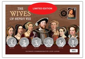 Wives of Henry VIII Ultimate 50p Coin Cover