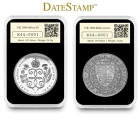 The Queen Mother 125th Historic Silver DateStamp Pair