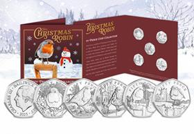 Christmas Robin BU 50p Set
