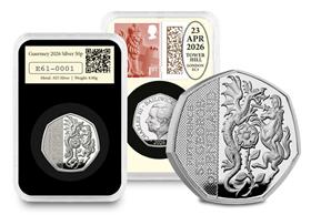 St. George's Day Silver 50p DateStamp Issue