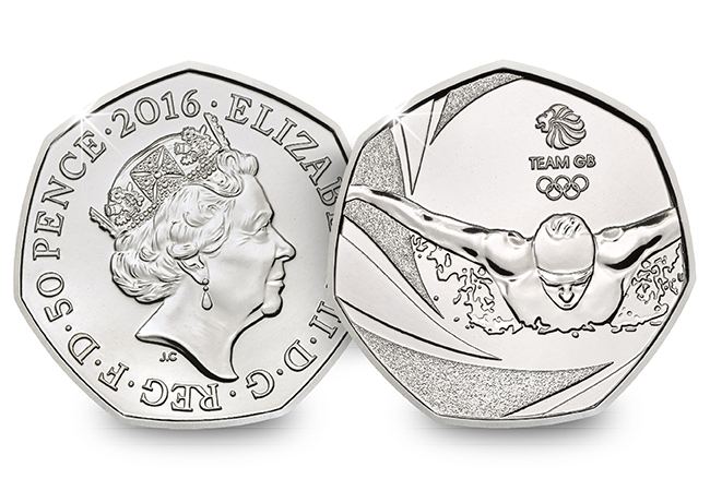 50p olympic coin collection